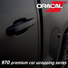 Oracal 970 Seri Mat Siyah Hava Kanallı Araç Kaplama Folyosu 152CM*1MT