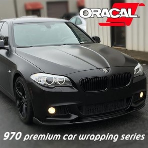 Oracal 970 Seri Mat Siyah Hava Kanallı Araç Kaplama Folyosu 152CM*1MT