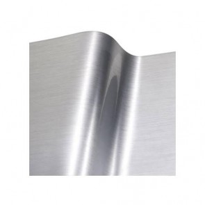 Fırça Desenli Aynalı Varak Folyo (Krom)