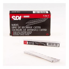 SDI  Maket Bıçağı Ucu Yedeği 30" Dar 10'lu 1361